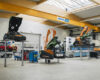 Hochmoderne Service-Werkstatt