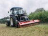 DRAGONE Mulcher V an Steyr Traktor mulcht Wiese