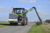Greentec Scorpion beim Randstreifen mulchen