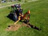 Digger Heckbagger BA beim baggern