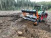 TMC MFX beim fräsen im Forst
