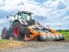 TMC MFX Forstfräse an Fendt beim Wegebau