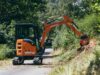 FSI Stubbenfräse am Hitachi Bagger