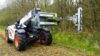 Verstellbarer GREENTEC Multiträger an Teleskoplader