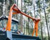Mechanischer Drückebügel TMC Forstmulcher