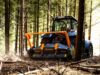 TMC TFS2 Forstmulcher an Valtra Traktor im Wald