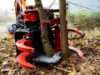 Fällgreifer von TREE HUGGER kneift Bäume ab
