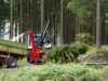TP 270 PTO K beim holzhäckseln im Wald