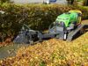 Wildkrautbürste an MDB Funkraupe LV400 X