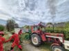 Holzhacker HS170 KV an McCormick Schlepper