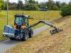 Auslegemulcher GREENTEC Scorpion 490 mäht Böschung