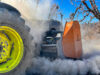 TMC TMB Schlegelmulcher an Traktor