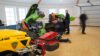 Werkstatt in alter Schule