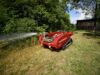 Funkraupe mit Feuerlöschtank im Einsatz