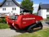 Funkraupe mit Feuerlöschtank seitlich