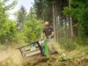 MOX mit Forstmulcher im Hang