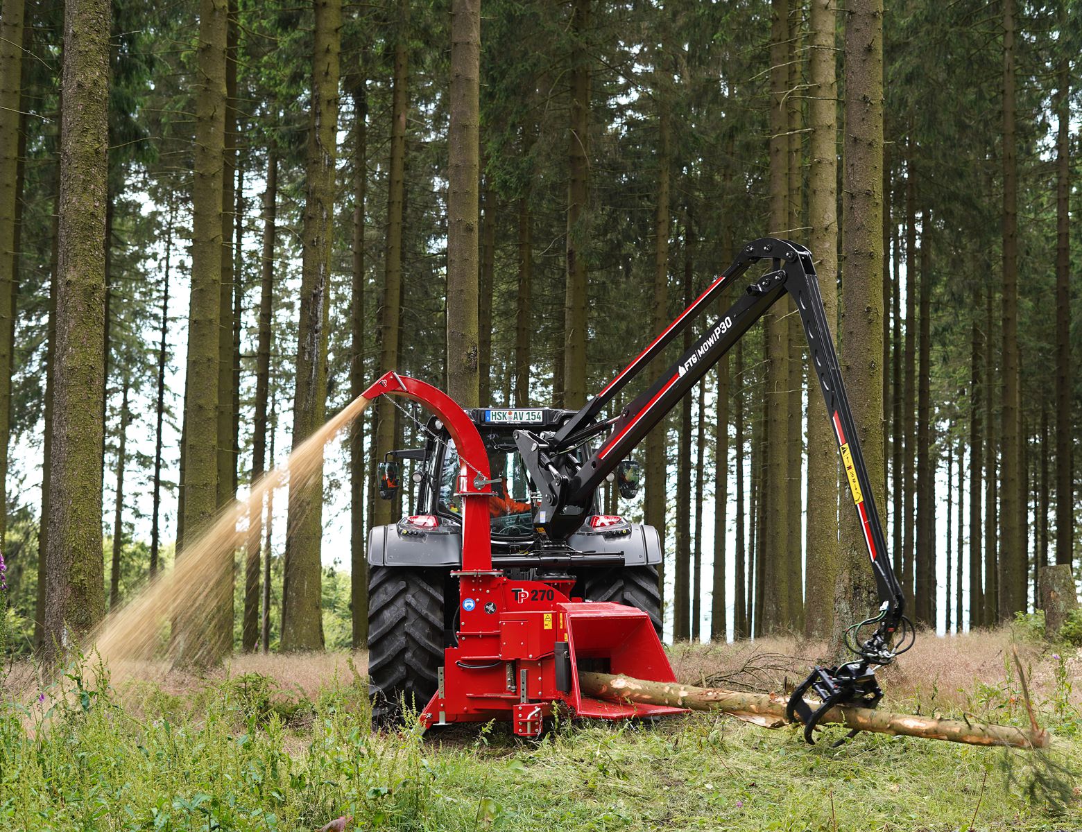 Holzhacker TP 100 PTO - VOGT GmbH - Profitechnik für die Landschaftspflege