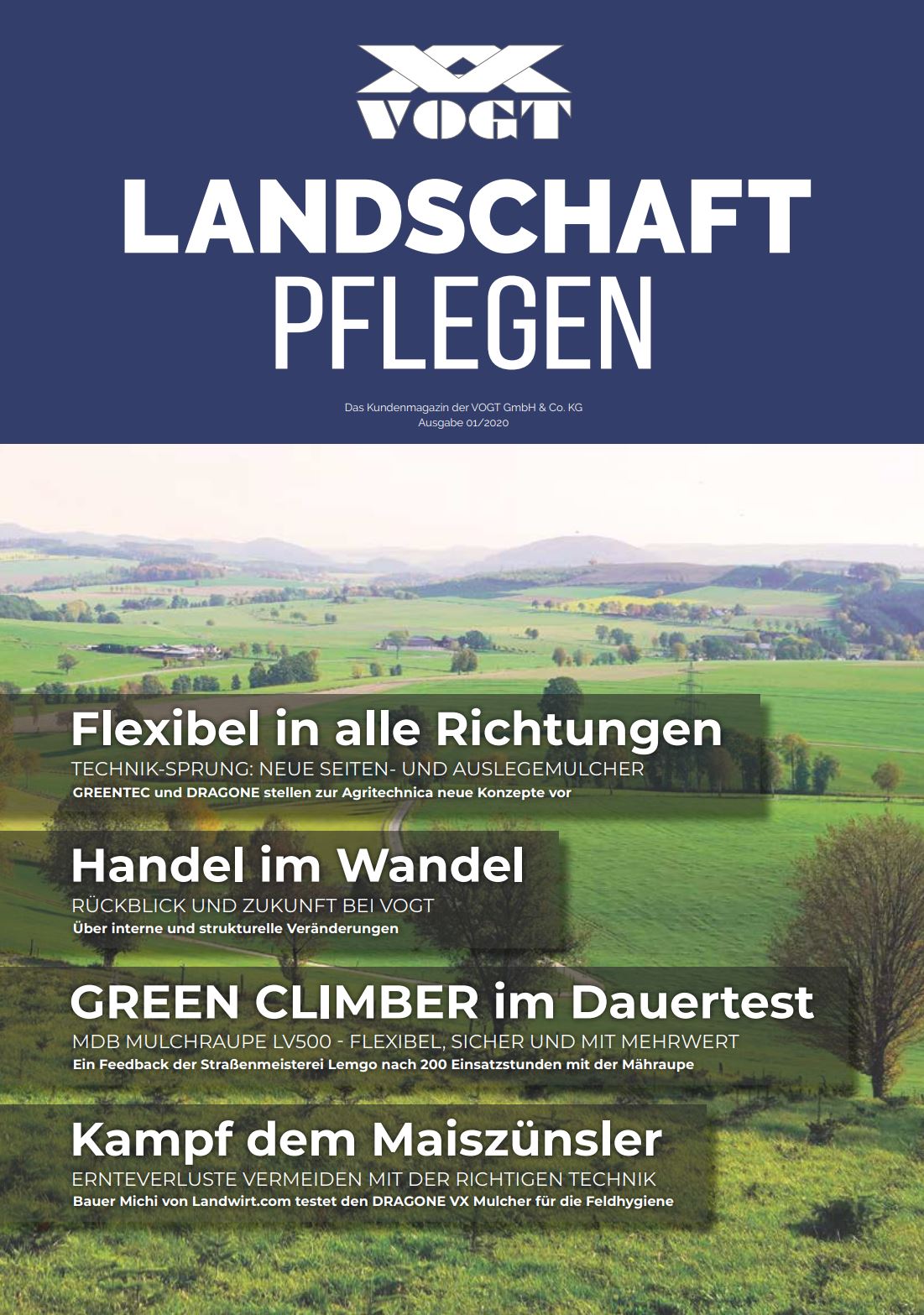 VOGT Magazin - Landschaft pflegen 2020